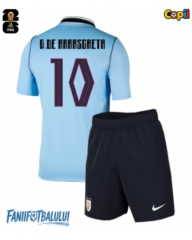 Uruguay Giorgian de Arrascaeta #10 Echipament de Fotbal Replică Mondial 2026 Copii Acasa (+ Șorturi)